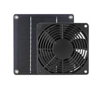 Ventilatore del Condotto, Ventilatore di scarico solare da 10 W e 12 V, mini ventilatore da 6 pollici, ventilatore alimentato a pannello solare, estrattore d'aria for pollaio, serra for camper