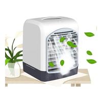 Ventilatore dell'aria condizionata Ventilatore di raffreddamento ad aria USB Piccolo ventilatore da scrivania Ventilatore a torre Ventilatore portatile USB Condizionatore da scrivania Dispositivo di r