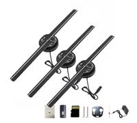 Ventilatore dell'ologramma di Natale, LED ologramma Fan Natale, Pro Stage Equipment Led ologramma, 3D Fanhologram Proiettore Albero di Natale, 3D Hologramledfan Display Christmatree