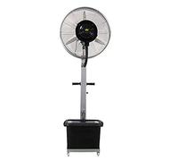 Ventilatore di nebulizzazione oscillante, Ventilatore di raffreddamento a spruzzo esterno, Ventilatore da pavimento per umidificatore ad atomizzazione industriale per patio, giardino, fabbrica