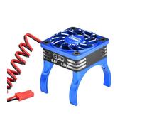 Ventilatore di raffreddamento ad alta velocità in alluminio 20000 RPM compatibile con motore da 36 mm per Traxxas 1:16 Mini Maxx/Mini Slash/XRT VXL 3S/1:8 Jato 4X4 Upgrades - Blu