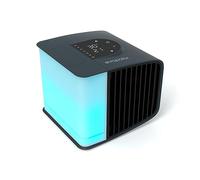 Ventilatore di raffreddamento da scrivania - Condizionatori portatili - Piccolo ventilatore per ghiaccio per tenda - Mini refrigeratore per palude - Raffreddatore ad aria evaporativa, Evasmart grigio