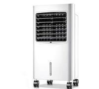 Ventilatore di raffreddamento evaporativo portatile con telecomando, condizionatore d'aria verticale del cristallo di ghiaccio compatto per il dormitorio dell'ufficio domestico, funzionamento silenzio