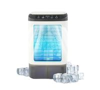 Ventilatore di Raffreddamento for Condizionatore Portatile, Silenzioso con 3 velocità, Ventilatore di Raffreddamento d'Aria Evaporativo Personale da 900 ml con 7 Luci Notturne, Piccolo Condizionatore