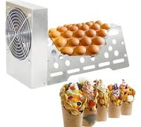 Ventilatore Di Raffreddamento For Waffle All'uovo Con Rilevamento Automatico For Il Negozio Di Snack Bar Commerciale Domestico