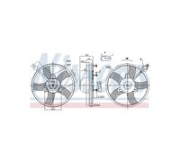 Ventilatore Di Raffreddamento Motore Per VW Seat Cordoba Skoda 6Q0959455AF