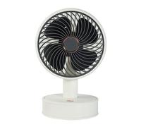 Ventilatore di Raffreddamento, Ventaglio Piccolo Ricaricabile USB Morbido A Forma Di Animale Carino Per Comodino Desktop Forte Vento(White)