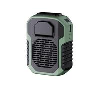 Ventilatore di Raffreddamento, Ventilatore A Vita Portatile 6000mAh USB IVentilatore A Ricaricabile Con Ventola A 3 Marce Per Campeggio All'aperto Forte Vento(Grün)