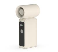 Ventilatore di Ricarica USB Portatile 4000mAh Lunga Durata Batteria per Viaggi e [EEK: A]