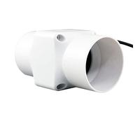 Ventilatore di Scarico a Condotto Piccolo da 2 Pollici, Forte velocità del Vento, Ventilatore di Ventilazione Portatile da 50 mm, estrattore in Linea, Officina in plastica, Polvere, fumi, Aria per Te