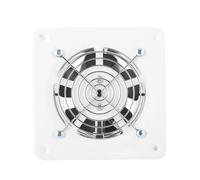 Ventilatore di scarico da 4 pollici e 25 W, a basso rumore, da parete, for casa, bagno, cucina, garage, ventilazione,Resistenza