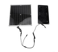 Ventilatore di scarico da esterno alimentato a pannello solare da 30 W per canili, pollai, camper, serre, promuove la ventilazione e il controllo della temperatura (ventilatore)