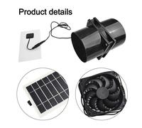 Ventilatore di Scarico Energia Solare 10W Potente ed Efficiente per Ventilazione
