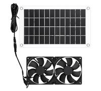 Ventilatore di scarico fotovoltaico da 8 W, 12 V, che offre un'efficienza silenziosa e un montaggio semplice per ventola di rimozione delle applicazioni