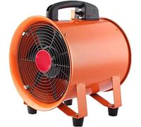 Ventilatore di scarico industriale - Ventilatore portatile a flusso assiale | Estrattore di ventilazione a prova di esplosione per garage, magazzino, ristorante | Estrattore fumi multifunzionale