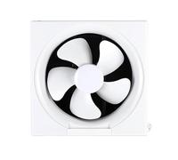 Ventilatore di scarico silenzioso, Ventilatore di scarico for finestra del bagno, silenzioso, for uso domestico, for cucina, WC, ventilaze potente,per sfiato aria bagno WC(6-inch (two-way))