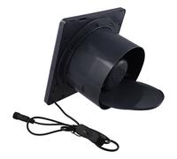 Ventilatore di Scarico Solare 12V DC con Motore a Risparmio Energetico per Allev [EEK: A]