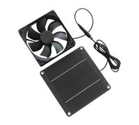 Ventilatore di scarico solare da 20 W, 15 x 15 cm, ventilatore DC per piccoli polli, ventilazione solare Fain per pollai e capannoni da giardino garantisce un efficiente controllo della temperatura