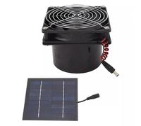 Ventilatore di Scarico Solare Efficiente per Casetta e Pollaio 50W Pannello Sola