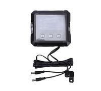 Ventilatore di Scarico Solare Ventilatore Ad Energia Solare Impermeabile a Doppia velocità per Pollaio, Alimentazione del Pannello Aggiornata, Adatto per Uso Interno/Esterno