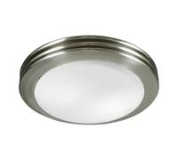Ventilatore di scarico, Ventilatore di scarico decorativo for bagno da 80 CFM e 2,5 Sones con illuminazione per garage, serra