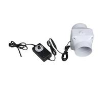 Ventilatore di Scarico, Ventilatore di ventilazione a condotto, soffiatore di sfiato for serra, bagno, cuccia for animali domestici con velocità regolabile(75mm)