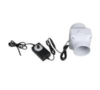 Ventilatore di Scarico, Ventilatore di ventilazione a condotto, soffiatore di sfiato for serra, bagno, cuccia for animali domestici con velocità regolabile(50mm)