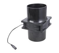 Ventilatore di ventilazione ad alto flusso d'aria 12 V con alloggiamento rimovibile in ABS per tende da coltivazione, raffreddamento server e applicazioni fai da te, ventilatore in linea ad alta