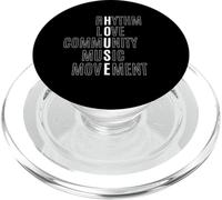 Ventilatore EDM - Raver - Casa - Ritmo ama la musica PopSockets PopGrip per MagSafe