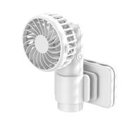 Ventilatore Elettrico A Mano,Ventilatore Elettrico Portatile Con Clip Per Ombrelloni - USB Ricaricabile 3 Velocità Regolabili per Scrivania, e Passeggino