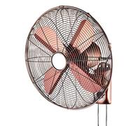 Ventilatore elettrico a parete oscillante telecomando tutto rame retrò industriale domestico 14/16/18 polliciCopper18in