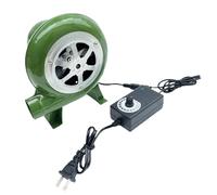 Ventilatore Elettrico Barbecue, Soffiatore Pompa Di Aria Centrifuga Stabile 12 V Piccolo Soffiatore Di Forgia Fabbro, Soffiatore Elettrico A Doppio Uso AC E DC, Soffiatore Blacksmith Forge