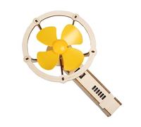 Ventilatore Elettrico Giocattolo per Bambini,Progetto di Assemblaggio di Ventilatore Elettrico Giocattolo Scientifico - Set Assemblaggio Educativo Regalo Creativo per Feste Bambini