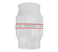 Ventilatore elettrico in linea 12v Scocca in ABS per barca marina in linea Ventilatore di aria di sentina Ventilatore di ventilazione del motore per cabina marina (4 pollici)