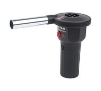 Ventilatore elettrico per il fuoco, da campeggio, per barbecue, carbone | Questo soffiatore elettrico portatile spara rapidamente per falò e barbecue mantenendo il fumo lontano dagli occhi.