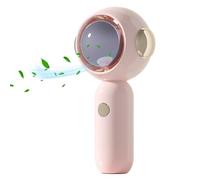 Ventilatore elettrico portatile, ventilatore personale,Ventilatore a mano di raffreddamento silenzioso a 3 velocità, formato tascabile | ventilatore portatile con cordino per viaggiare