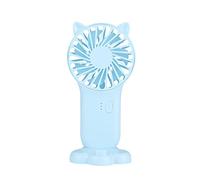 Ventilatore elettrico ricaricabile USB portatile a 3 velocità regolabile a 3 marce di raffreddamento vento ultra-silenzioso con ON OFF aromaterapia repellente per zanzare carino gatto s Paw Design