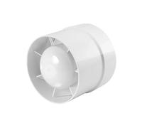 Ventilatore Estrattore, 100/125/150 Mm Rotondo Ventilatore di Scarico Condotto Ventilatore Ventilazione Vent Estrattore d'Aria for Finestra Bagno WC Cucina Booster(Dia.150mm)