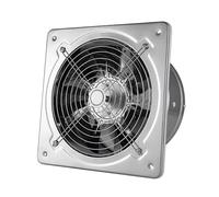 Ventilatore Estrattore, 6''7'' Booster Fan Estrattore Ventola di Scarico Ventilatore for Tubo di Ventilazione for Bagno WC Cucina Parete Finestra Ventilatore in Acciaio Inossidabile(7inch)