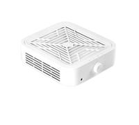 Ventilatore estrattore per unghie, Aspirapolvere for unghie a turbina senza spazzole, potente aspirazione da 120 W, manicure, con filtro rimovibile, velocità regolabile,per manicure