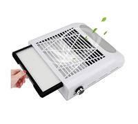 Ventilatore estrattore per unghie, Aspirapolvere for unghie da 80 W, 3 pezzi, filtro riutilizzabile, aspiratore for unghie in acrilico, adatto for saloni di bellezza.,per manicure