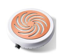 Ventilatore estrattore per unghie, Aspiratore di polvere for unghie professionale, aspiratore di polvere for salone di estetica con filtro rimovibile, velocità regolabile,per manicure(Orange)