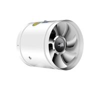 Ventilatore Estrattore, Ventilatore di Scarico da 4/6/7/8 Pollici Potente Ventilatore di Ventilazione 'Aria Ventilatore di Scarico del Tubo Metallico for Il Magazzino del Bagno di Casa(6 Inches)