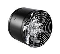 Ventilatore Estrattore, Ventilatore di Scarico Silenzioso da 6 Pollici Super Aspiratore da Cucina WC Bagno Finestra Ventilatori Ventilatore da Soffitto Condotto di Ventilazione Ventilatori(Noir)