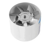 Ventilatore Estrattore, Ventilatore for Condotto in Linea da 2X 4 Pollici Ventilatore for Tubi Metallici Ventilatore di Scarico Mini Estrattore Ventilatore A Parete for WC da Bagno