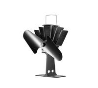 Ventilatore For Stufa Ecologico Alimentato A Calore, Compatibile Con MICHSO, Silenzioso Bruciatore A Legna A 2 Pale For La Distribuzione Del Calore Invernale In Casa.