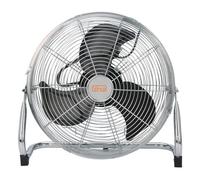 Vinco Ventilatore da tavolo 70611 Grande portata 140W Ø45 cm Metallo cromato