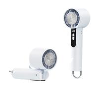 Ventilatore Impacco Ghiaccio Pieghevole Portatile con Display Digitale Controllo [EEK: A]