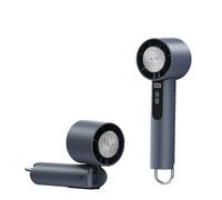 Ventilatore Impacco Ghiaccio Pieghevole Portatile con Display Digitale Controllo [EEK: A]