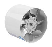 Ventilatore in linea, 3X 4 Pollici Ventilatore For Condotto In Linea Ventilatore For Tubi Metallici Ventilatore Di Scarico Mini Estrattore Ventilatore A Parete For WC Da Bagno,Basso rumore